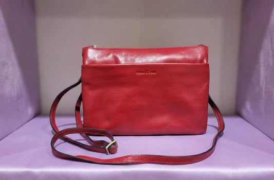 Cartera para mujer color rojo