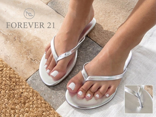 Sandalias Metálicas Forever 21