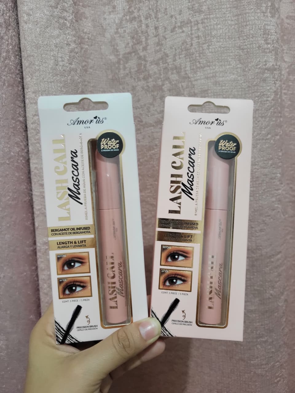 Mascara de pestañas Marca Amorus