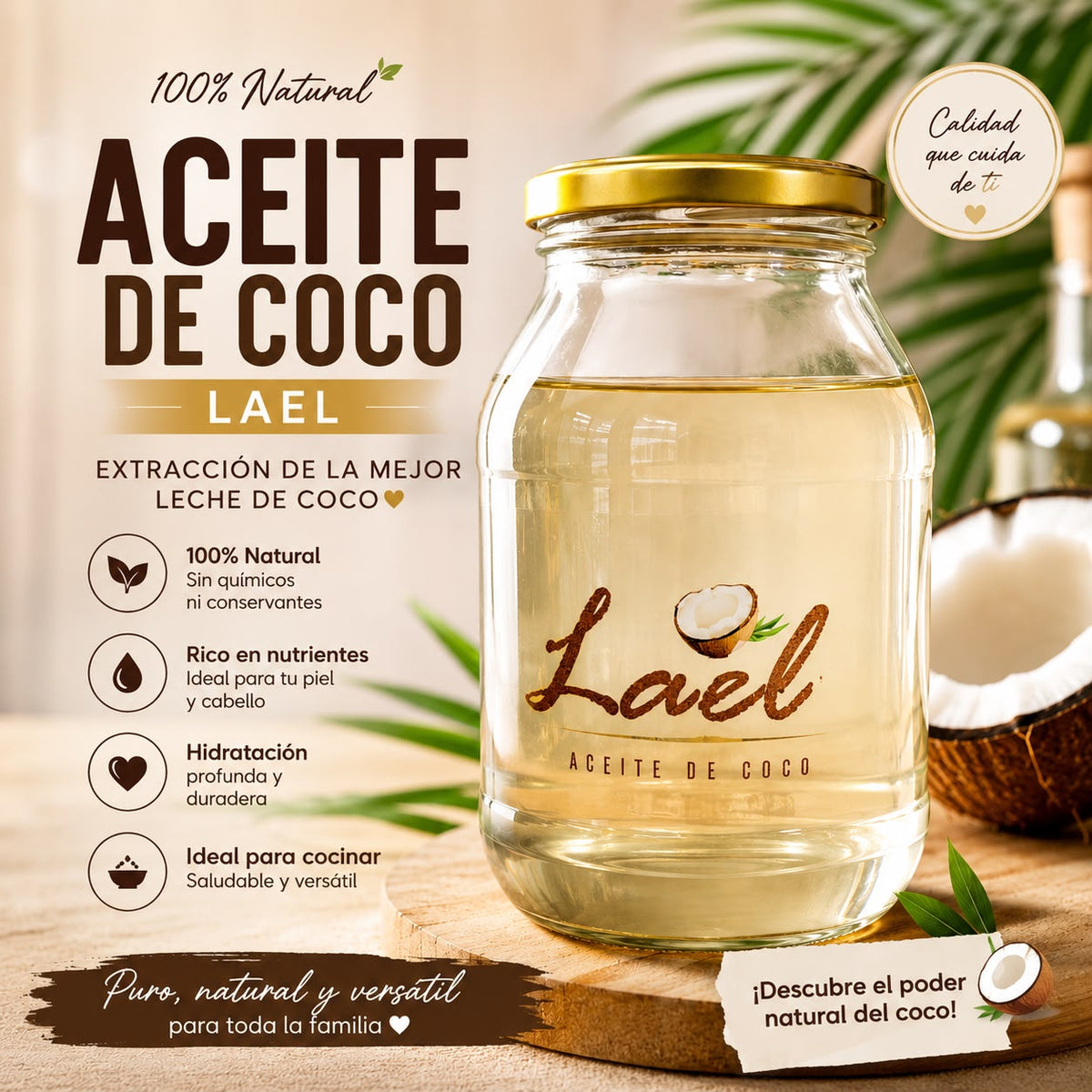 Aceite de Coco LAEL